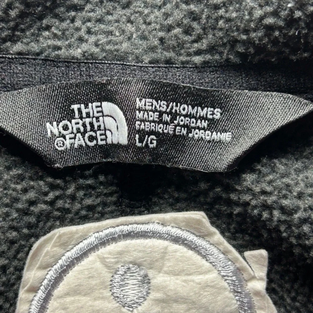 The North Face Mens Fleece Full‎ Zip Jacket Black L G